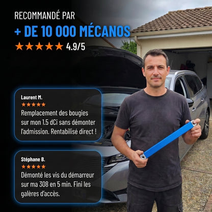 APEXOR™ — La clé pour les boulons inaccessibles