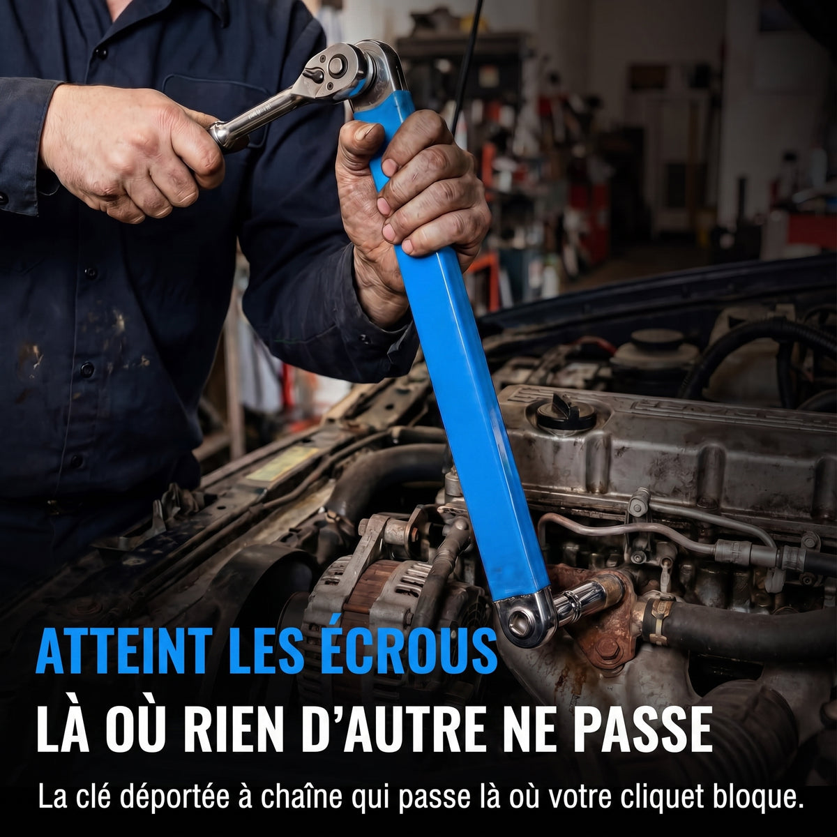 APEXOR™ — La clé pour les boulons inaccessibles